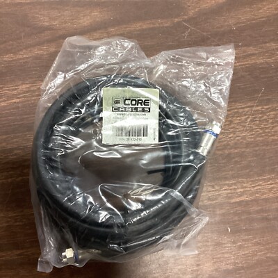 CORE CABLES  25-122-012 Professional Series RG6 F-Type Coax Cable 12 FT