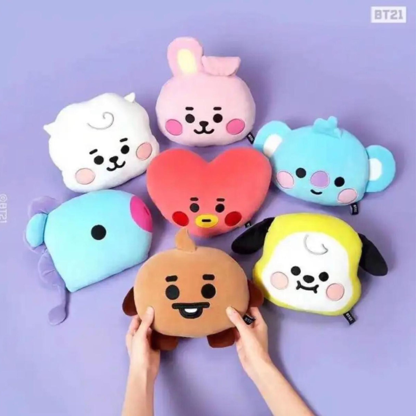 BT21 PILLOW キャラクタークッション 紫色 imgrc0112132166.jpg