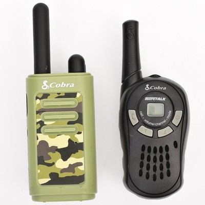 Cobra HE 150 B Hero & CXT135 Series Police  2 Ch Blue Walkie Talkie
