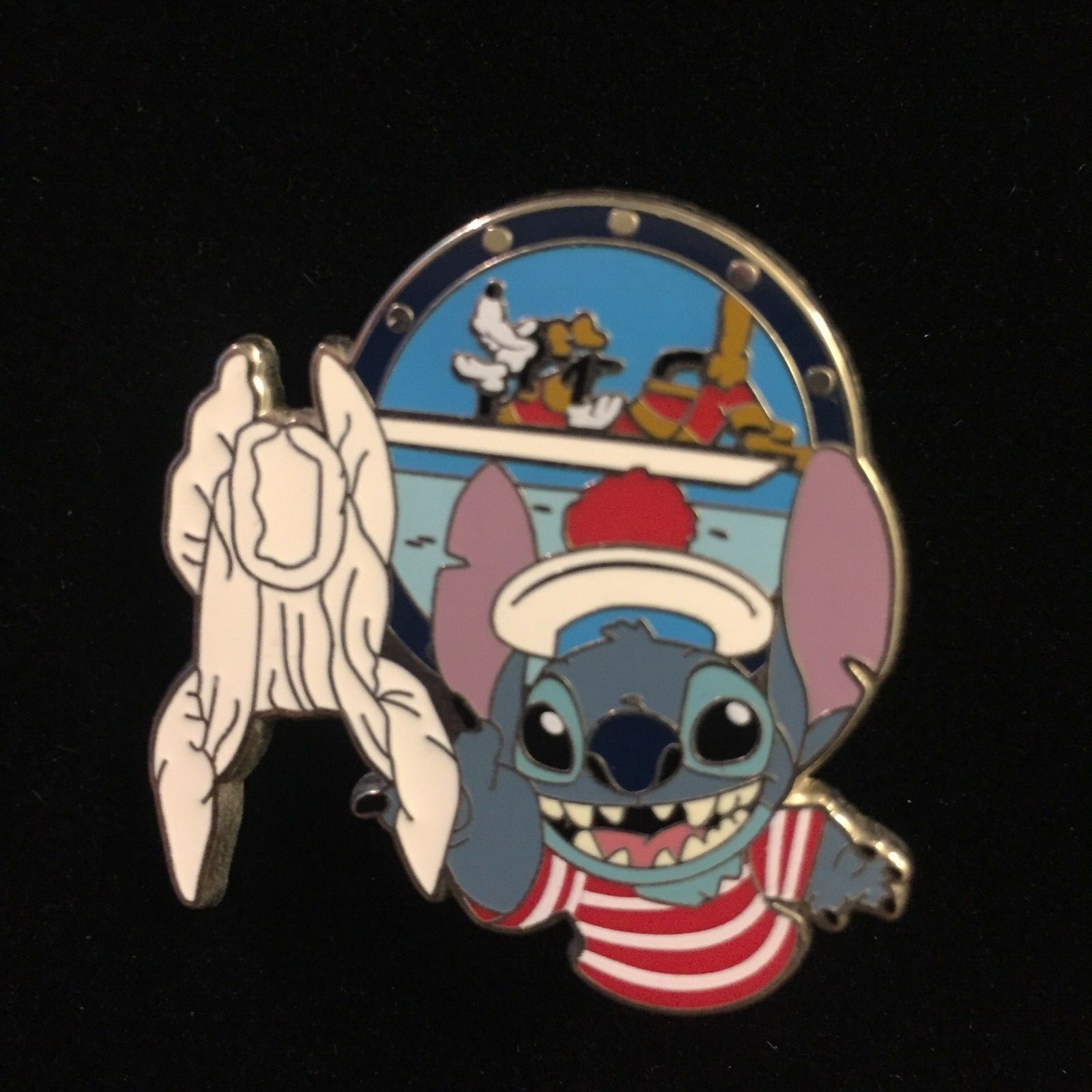 Disney Cruise Line DCL Mystery Set - Stitch & Goofy Pin LE