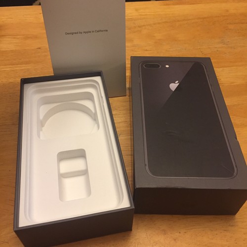 Apple IPhone 8 Plus Space Gray 64GB Box and Insert ONLY | eBay