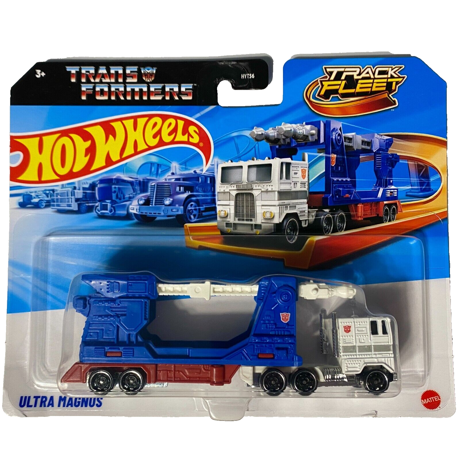 大流行中！ Wheels Hot Truck MAGNUS ULTRA Track 2024 Transformers Fleet ミニカー