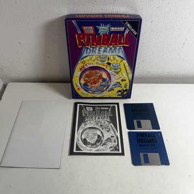 Pinball Dreams (Commodore Amiga, 1992) Action & Adventure Video Game - 2 Disk