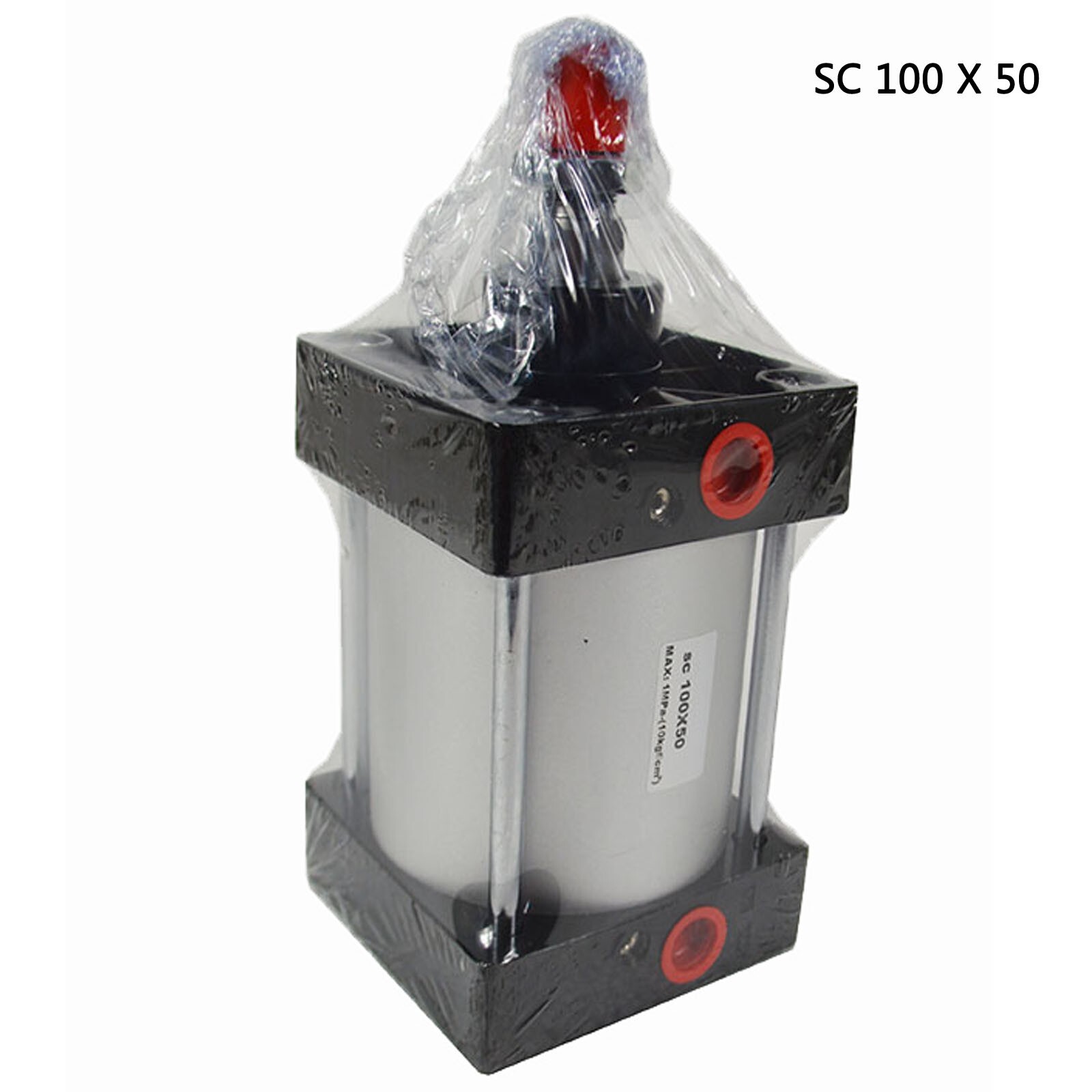 Pneumatic Air Cylinder Double Acting Single Rod SC 100 x 50 4'' Bore 2'' Stroke