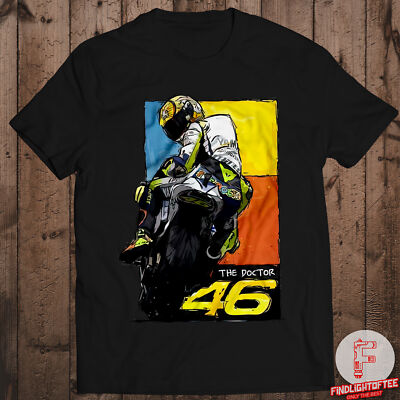 Valentino Rossi The Doctor GOAT Sky Racing Team VR46 MotoGP Nicky Hayden T-Shirt