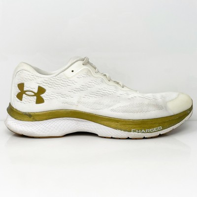 

Under Armour Womens Charged Bandit 6 3023023-102 Белые кроссовки для бега 9.5, Белый, Charged Bandit 6