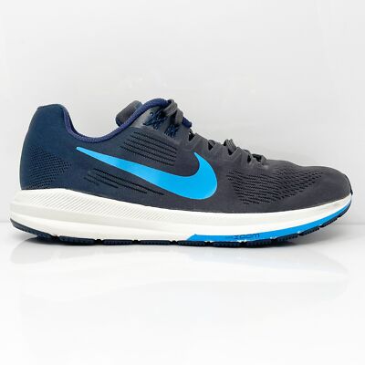 

Nike Mens Air Zoom Structure 21 904695-404 Черные кроссовки для бега Размер 8,5, Черный, Air Zoom Structure 21