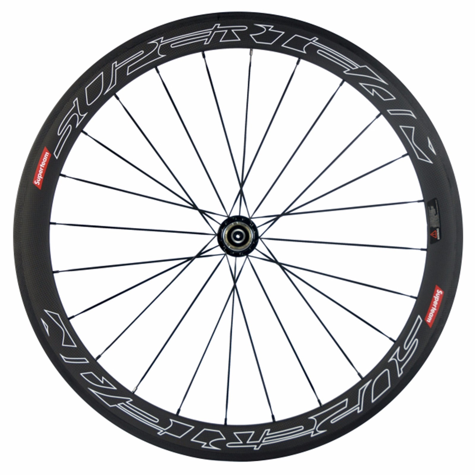 Superteam 700C Carbon Wheels 50mm Carbon Bike Clincher Wheels Bicycle Wheelset 