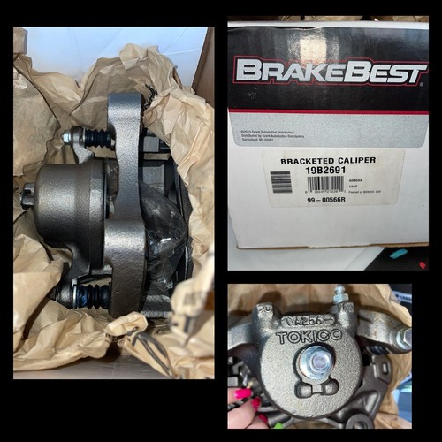 BRAKEBEST Front Disc Brake Caliper w/ Bracket  RH for Nissan Infiniti Altima