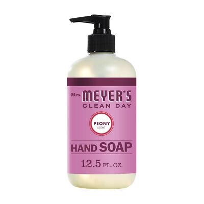 Mrs. Meyer's Clean Day Liquid Hand Soap, Cruelty Free and Biodegradable Hand ...