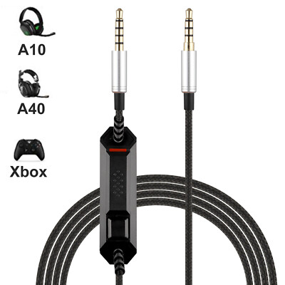 3.5mm Gaming Headset Replacement Audio Cable Cord for Astro A10 A40 A30 A50 2M