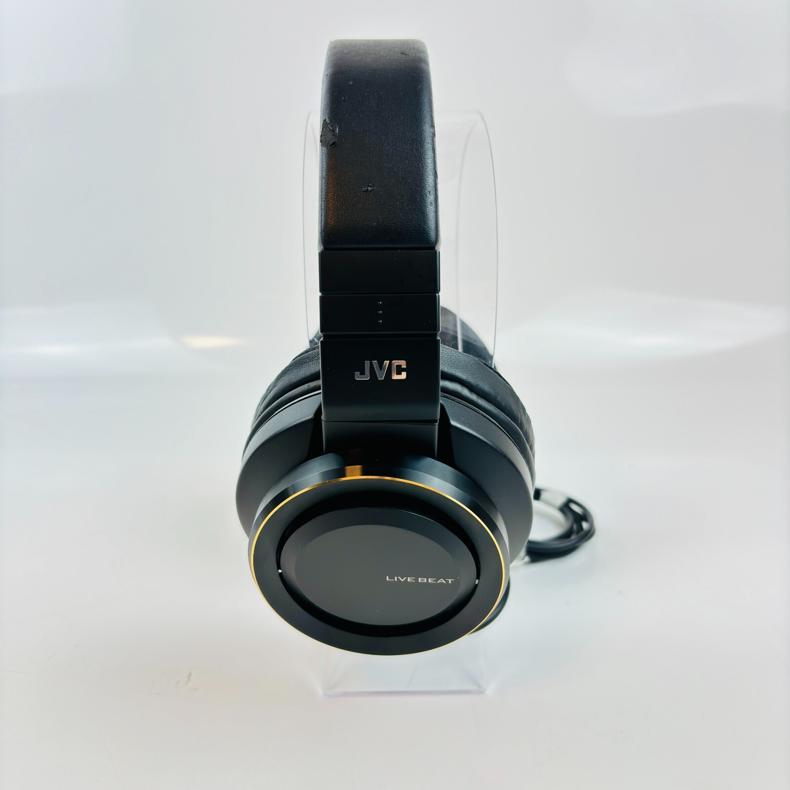 JVC KENWOOD Stereo Headphones LIVE BEAT HA-SZ2000 Black color Japan Tested - Picture 6 of 12