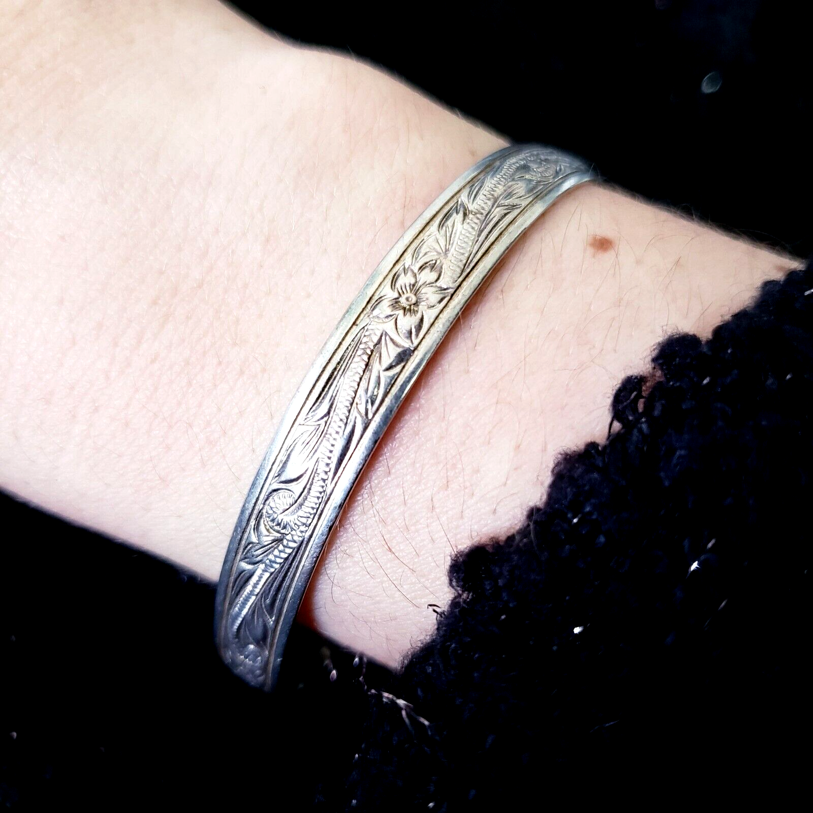 ブレスレット Bubble Arm Bangle (Silver) Big Double Bubble Cuff Bracelet Silver | KÒTY