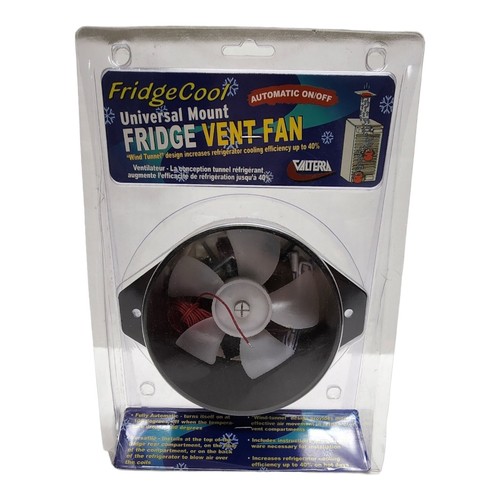 Valterra A102618VP Fridgecool Universal Mount Vent Fan Automatic On