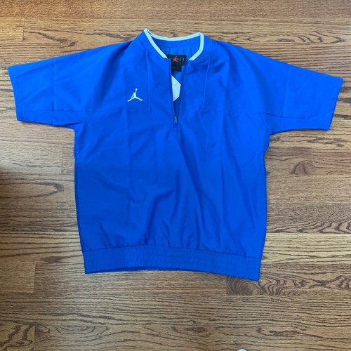 Nike Jordan Lightweight Royal Blue Coaches Jacket Men's Size