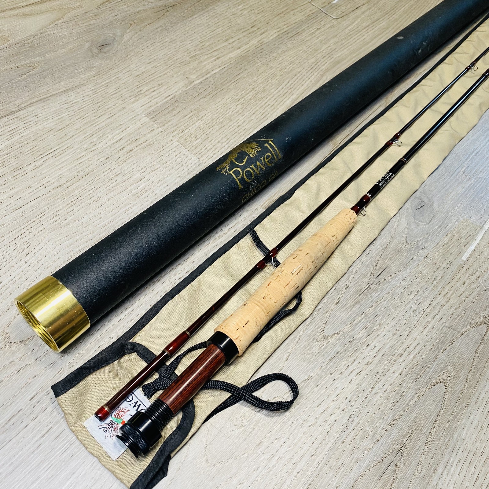 Excellent] Powell SS 8645 8'6” 4-5wt Fly rod w/sock Tube | eBay