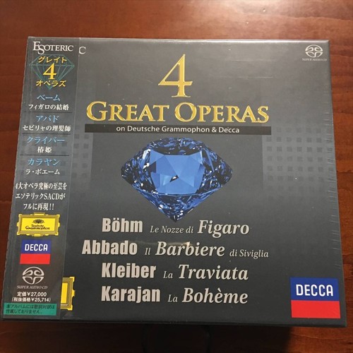 ESOTERIC エソテリック SACD 4グレイトオペラズ フィガロの結婚 他