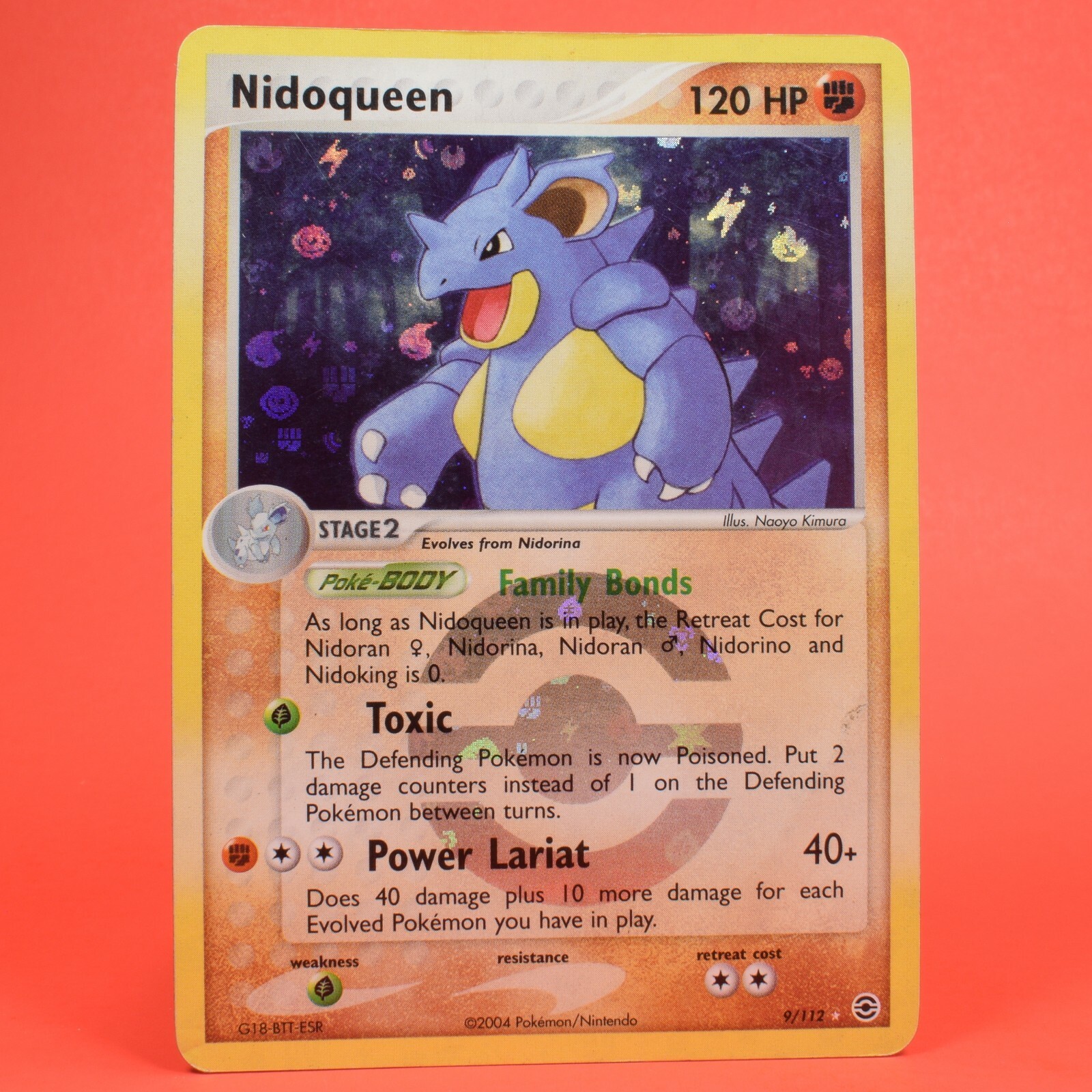 Pokemon TCG English Card ex Fire Red Leaf Green Nidoqueen 9