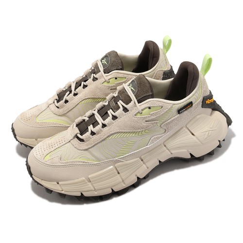 Reebok Zig Kinetica 2.5 Edge CORDURA Stucco Beige Мужская Уличная Обувь 100033134