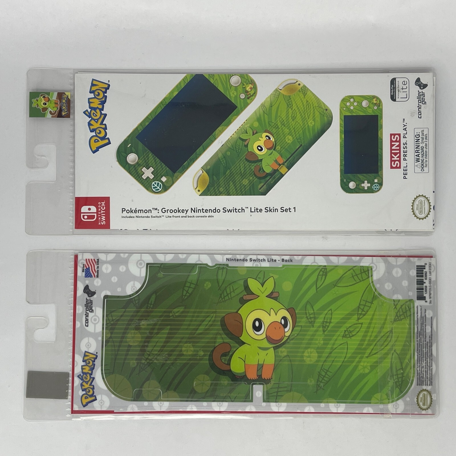 Nintendo Switch Lite Skin: Pokemon Grookey - Officially