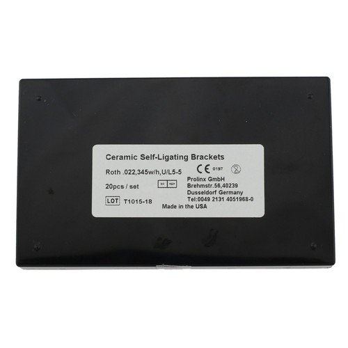 Dental DAMON CLEAR Orthodontic Bracket Ceramic Self Ligating Braces Roth 022 345