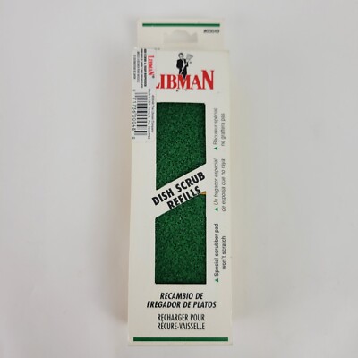 2 Libman Dish Scrub Refills Pads 1998, #00049, Refill for Soap Dispenser 30 & 48