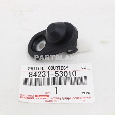 84231-53010 Toyota OEM Genuine SWITCH ASSY, COURTESY LAMP