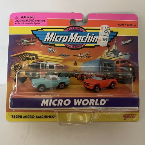 micro machines world 2 pieces set 56' Thunderbird