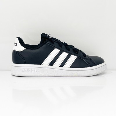 Adidas Boys Grand Court EF0102 Черная повседневная обувь Кроссовки Размер 11K