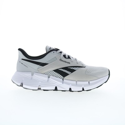 Мужские кроссовки Reebok Zig Dynamica 5 из серой сетки на шнуровке для стиля жизни
