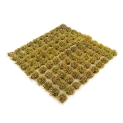 WWS Static Grass Tufts x 100 – Patchy, 6mm – Model Railway Wargame Scenery