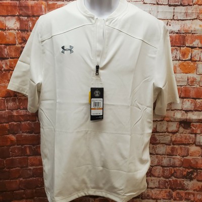 under armour mens allseasongear triumph short sleeve cage batting jacket