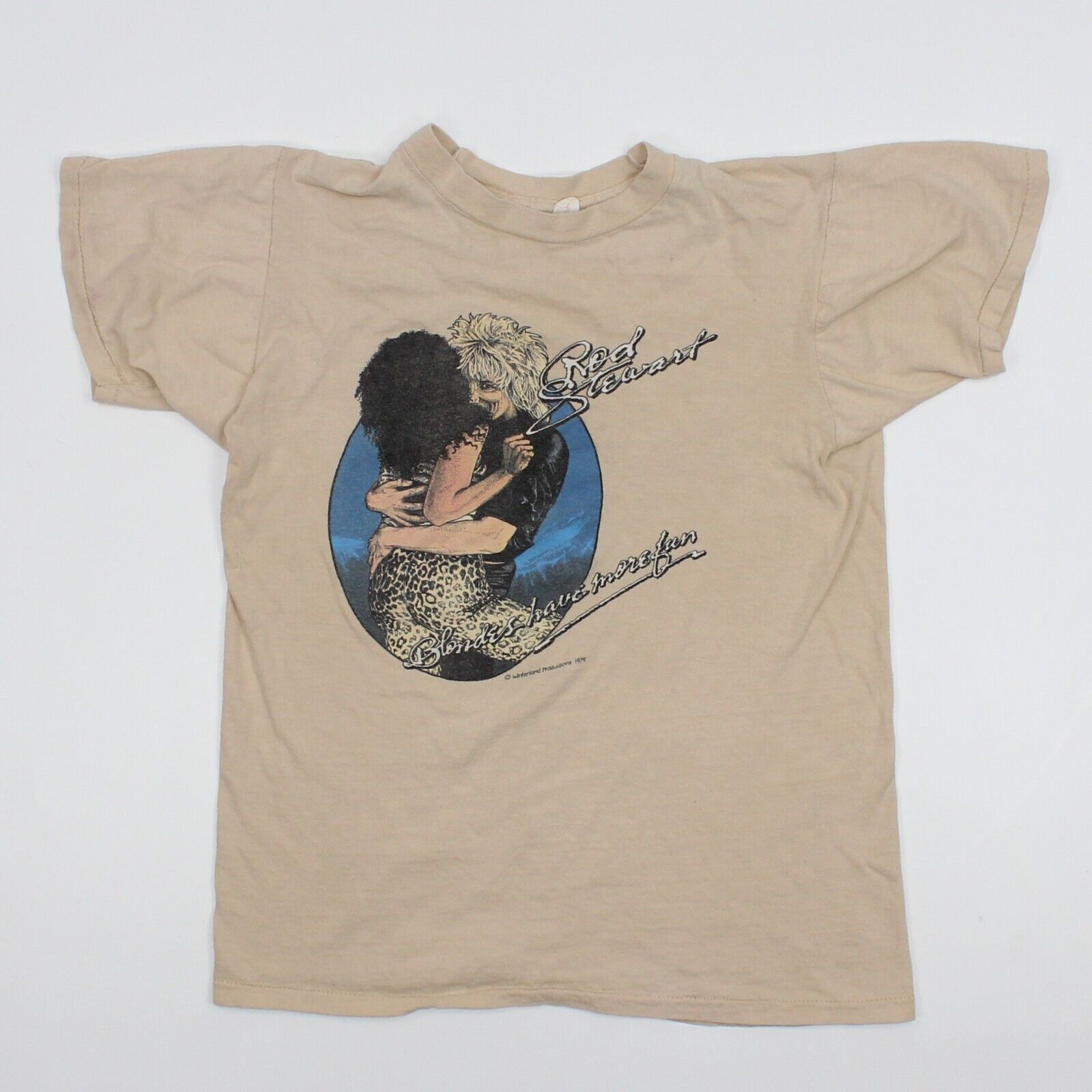 Rod Stewart 1979 Blondes Have More Fun Tour Shirt Size XS Rod Stewart 1979 Blondes Have More Fun Tour Shirt Size XS