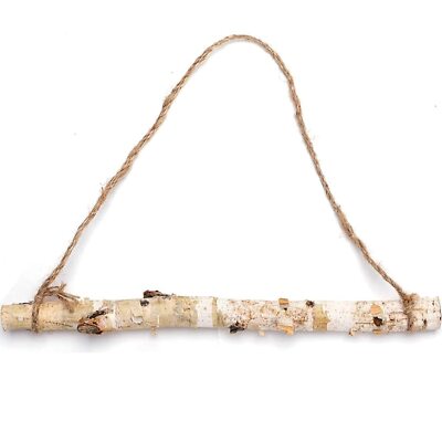 15inch White Birch Logs For Decoration Decorative Farmhouse Home Wall Hanging De
