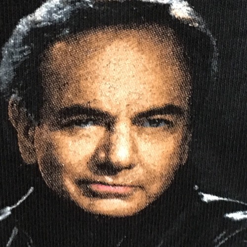 VINTAGE NEIL DIAMOND 2001 Concert Tour Shirt 2 SIDED BLACK, COTTON, SIZE LARGE,