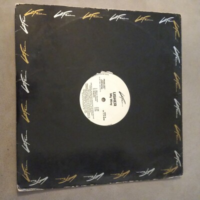 Usher My Way Ep 12'' Vinyl Record Hip Hop Vg++ Con Promo