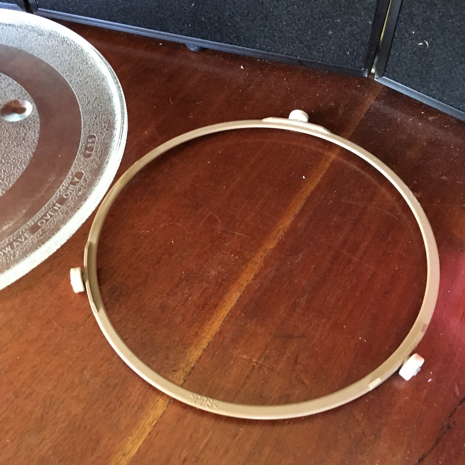 MIOCROWAVE  OVEN GLASS TURNTABLE PLATE SIZE 12 1/2