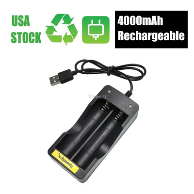 Smart Charger for 3.7v 26650 14500 Li-ion Lithium Rechargeable Battery Lot