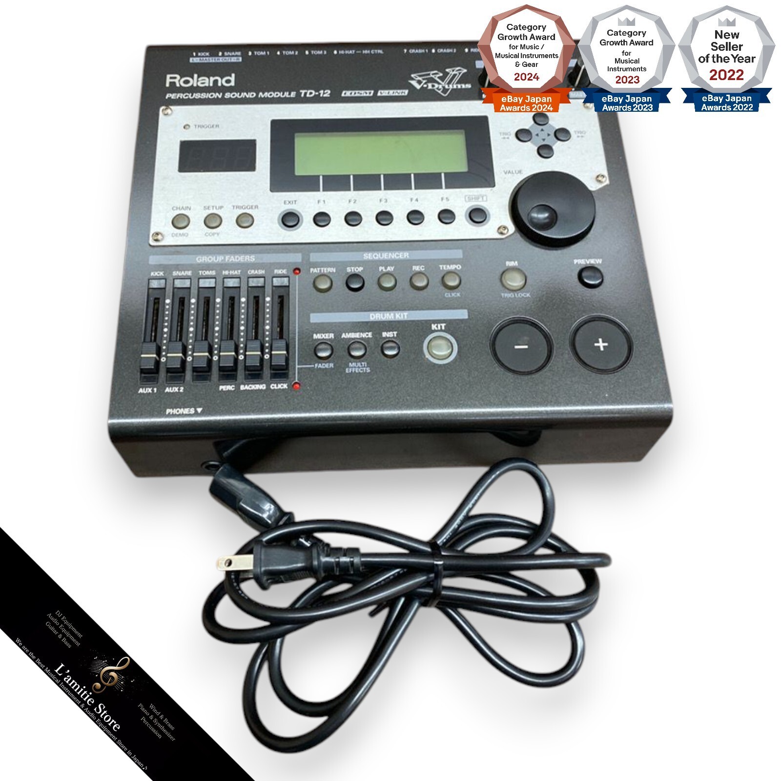 ROLAND TD-12 ドラム 音源モジュール V-Drums ローランド Roland TD-12