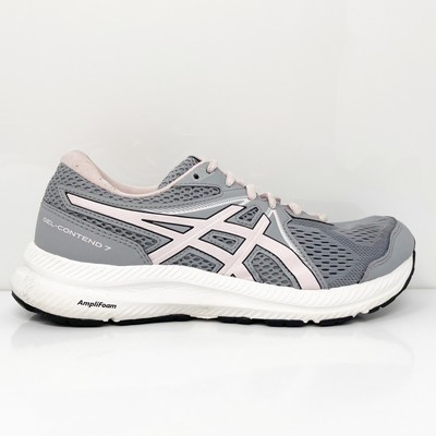 

Женские кроссовки Asics Gel Contend 7 1012A910 серые кроссовки размер 8 W, Серый, Gel Contend 7