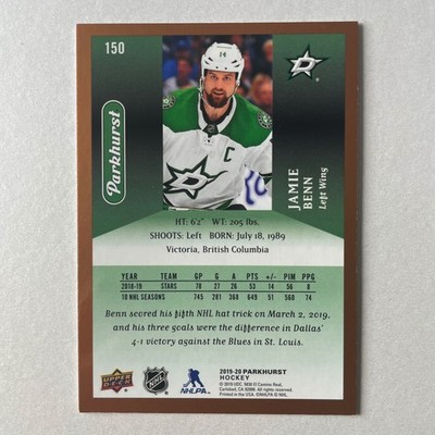 2019 Parkhurst Hockey #150 Jamie Benn Bronze