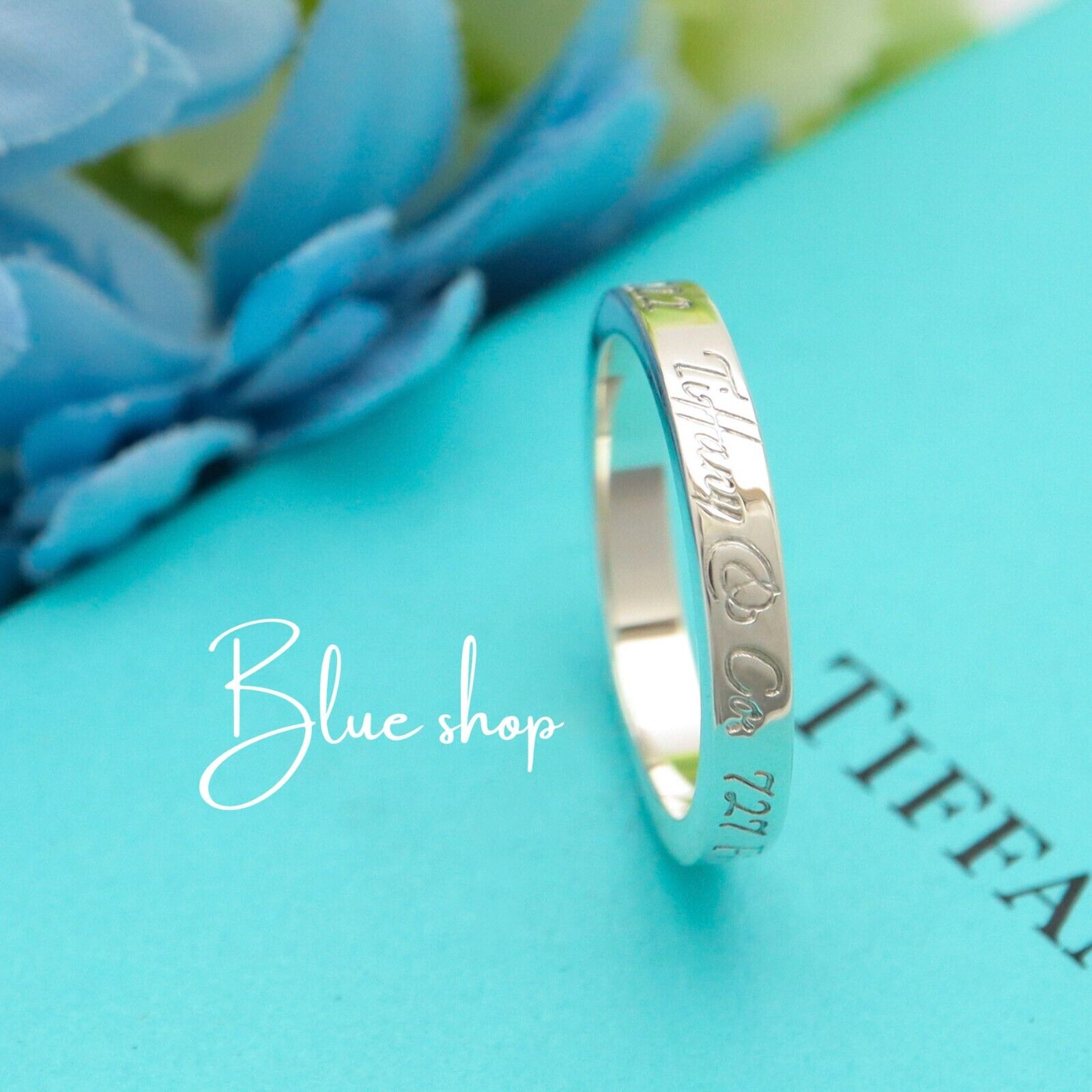 Tiffany & Co. Notes 727 Fifth Avenue New York Ring Size 5.25