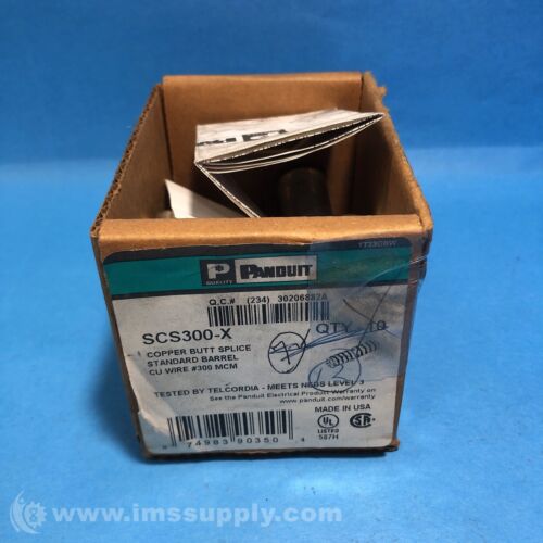 とっておきし福袋 Panduit SCS300-X eBay | 3045 Splice Butt Copper 10 Of Box フェイスクリーム