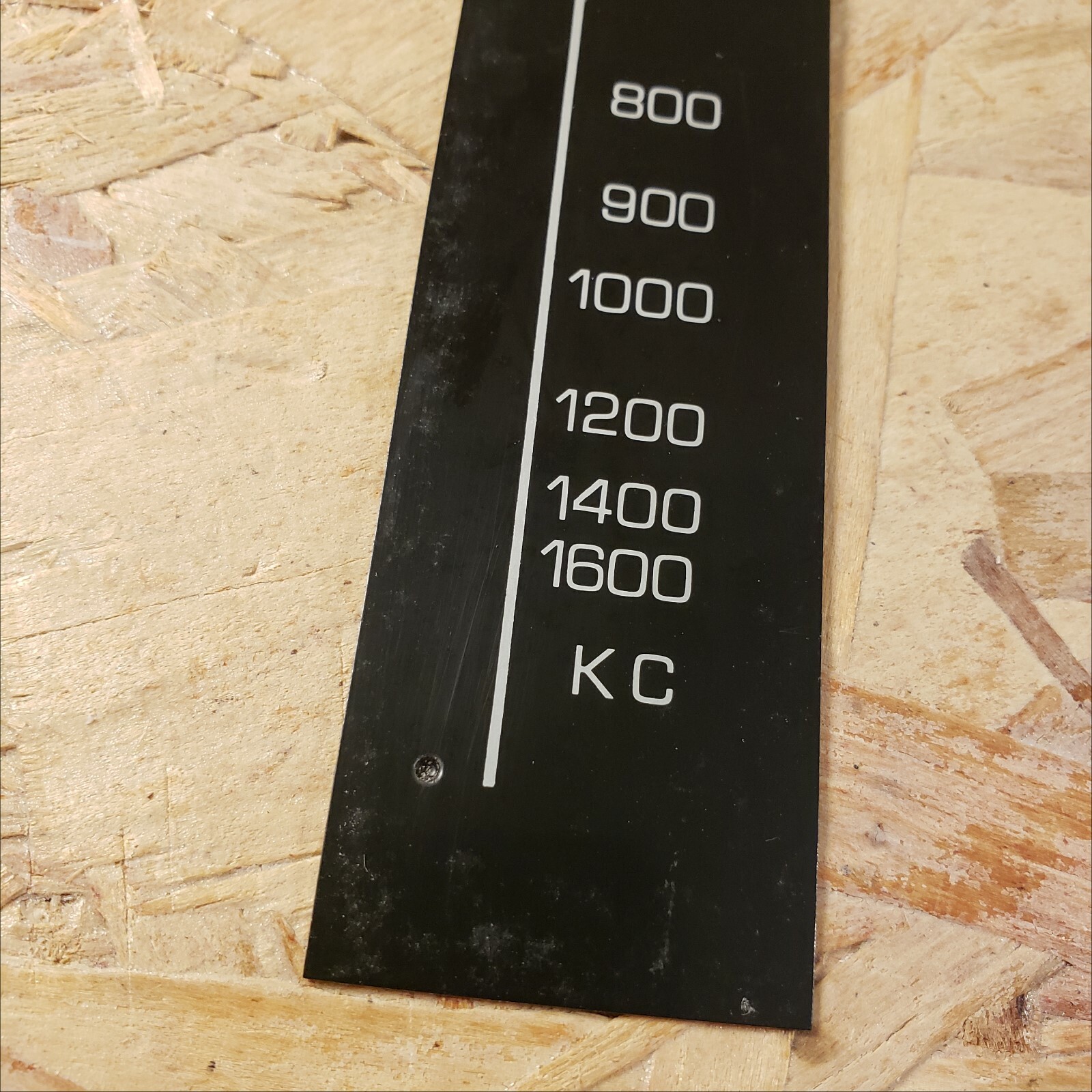 Realtone 6240 Solid State Radio Phono Stereo Receiver Face Plate Tuning Part Vtg