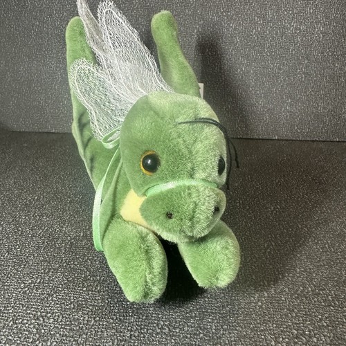 Vintage Douglas Little Cuddlers Woodland Magic Plush Green Grasshopper With Tags