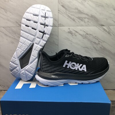 Hoka Mach 5 Athletic Running Shoes 'Black Castlerock' 1127893 Mens Size 7.5D