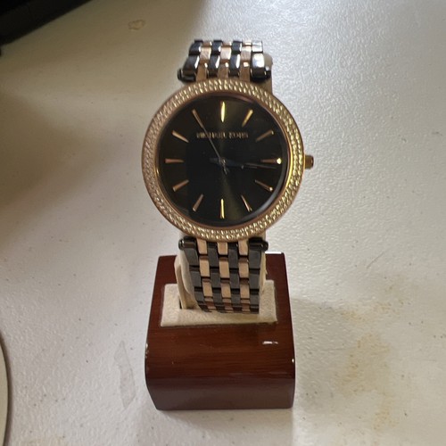 MICHAEL KORS MK3584 ゴールド 時計 MICHAEL KORS WATCH MK 3584 GUNMETAL ROSE PAVE BEZELのeBay