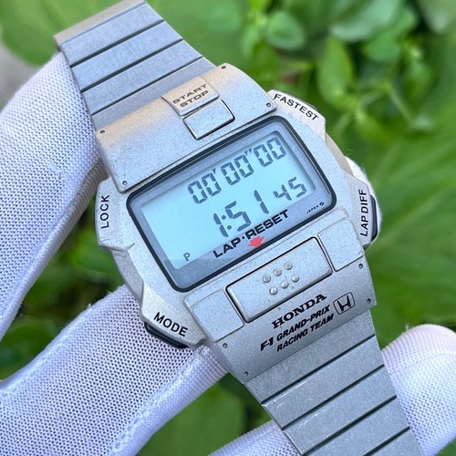 Rare PIAA Dual-Time quartz watch. F-1 GRAND-PRIX RACING