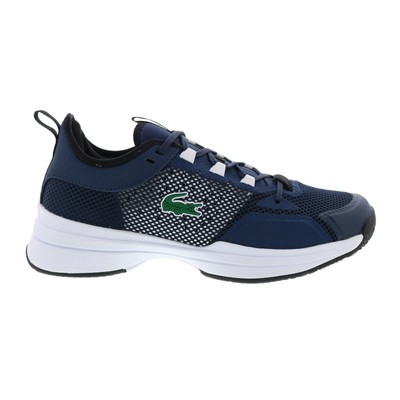 Lacoste AG-LT 21 222 1 7-44SMA0061092 Мужская спортивная теннисная обувь из синей парусины 8