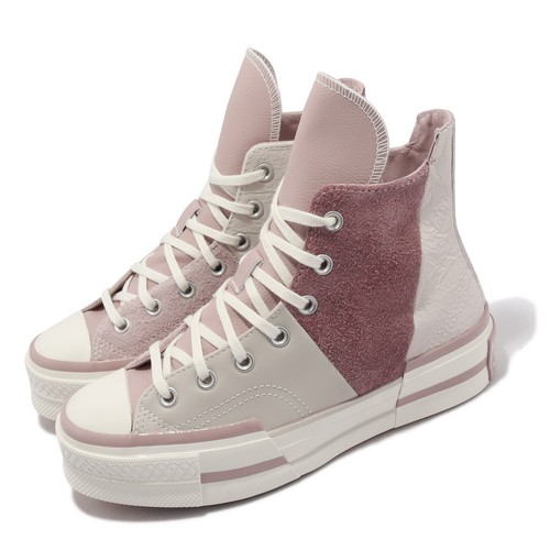

Converse Chuck 70 Plus Привет Асимметричная мужская повседневная обувь унисекс с розово-лиловым камнем A01346C, Фиолетовый, Chuck 70 Plus